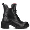 Filippo Women's Leather Insulated Boots, Black