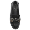 S.Barski Women's moccasins black
