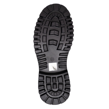 Artiker Women's Leather Patent Black Shoes