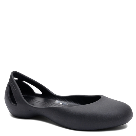 Crocs Kadee II Flat Baleriny Klasyczne Lekkie Czarne 210833-001