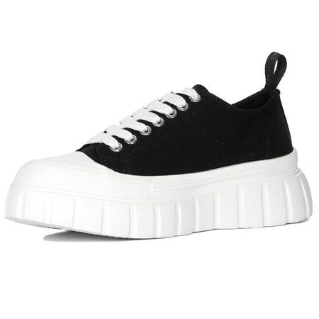 CAFENOIR Półbuty Damskie Sneakersy Nero Czarne