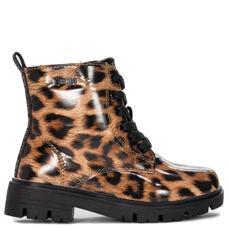 Big Star Patent Camel boots for girls