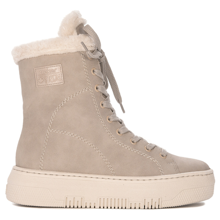 Rieker Women's Beige Warm Boots