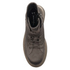 Maciejka Brown Lace-Up Boots