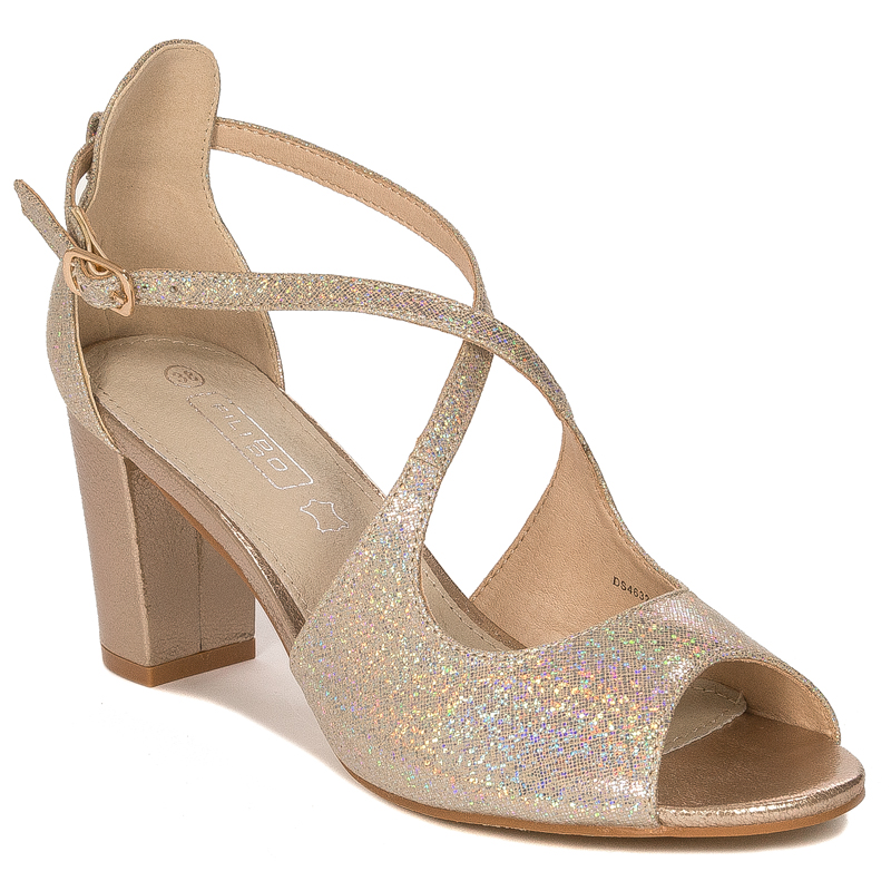 Filippo DS4632-23 GO Gold Sandals