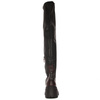 Maciejka 05260-0800-7 Black and Red Knee-High Boots