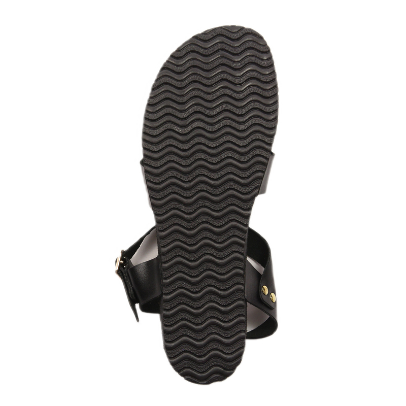 Maciejka Women's Leather Sandals Black