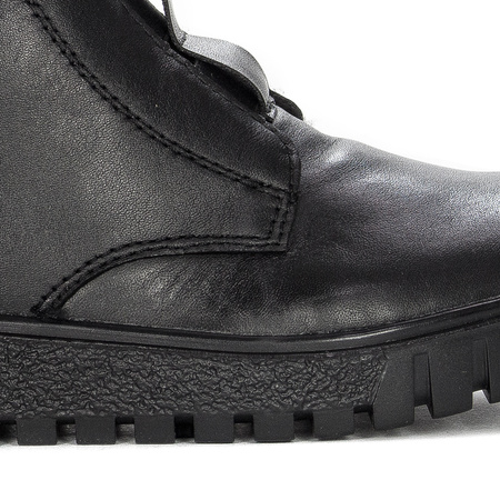 Rieker  Y3458-00 Warned Black Boots