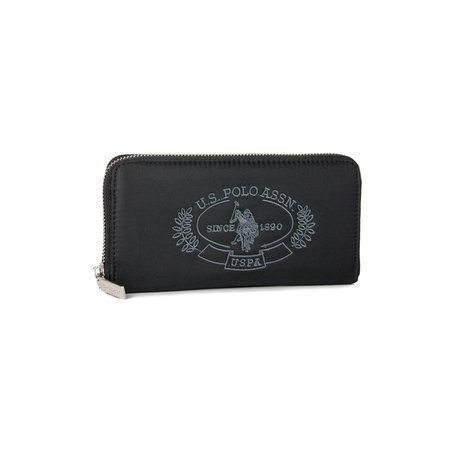 Portfel U.S. POLO ASSN. Springf L Zip Ard Wallet BEUPA5094WIP000 Black Czarny