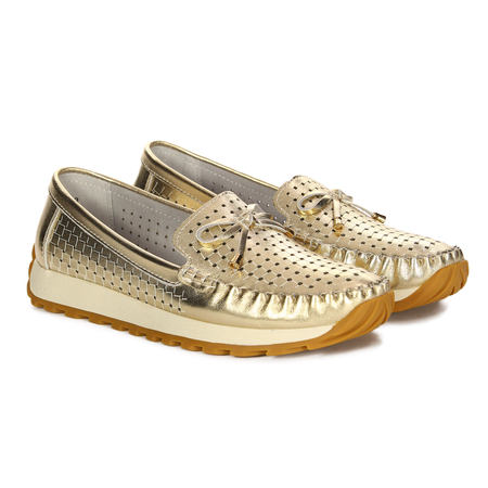 Artiker Women's Half Boots Gold