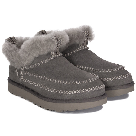 UGG Botki damskie W Classic Ultra Mini Alpine Thunder Cloud