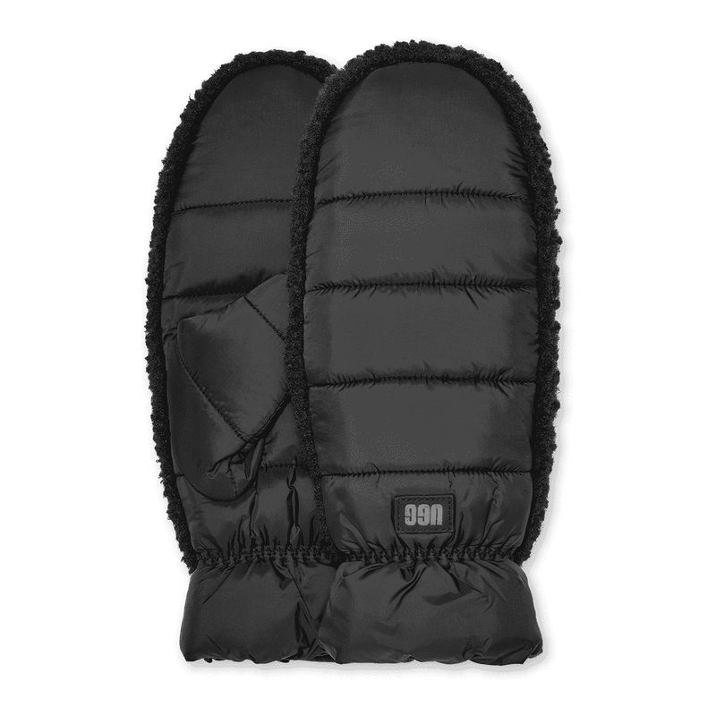 Ugg Rękawiczki Damskie W Aw Uggfluff MittenBlack