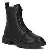 Filippo Women's Leather Insulated Boots, Black