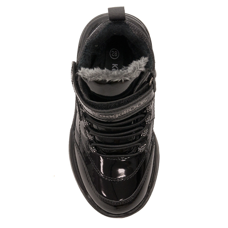 Botki dla dziewczynki Kangaroos 18789-5500 Jet Black/Mono