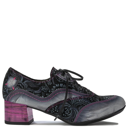 Maciejka Women's Leather Dark Ash Low Shoes