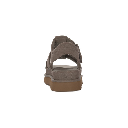 UGG Sandały Damskie Skórzane Goldenstar Strap Grey