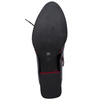 Maciejka Women's Black and Red Leather Boots