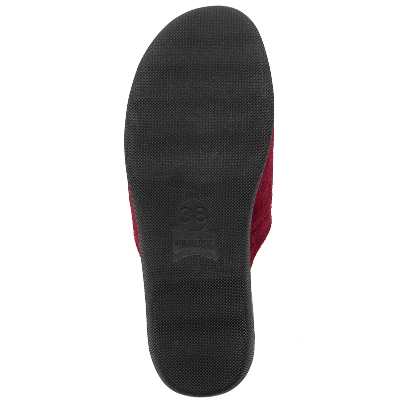 Inblu Kapcie damskie Bordeaux Bordowy