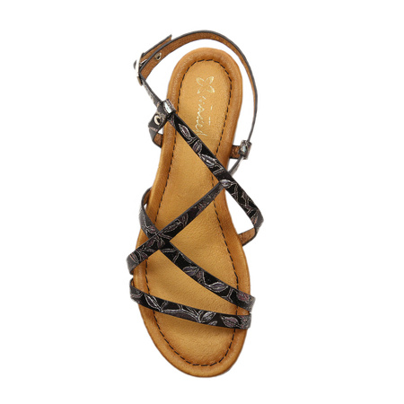 Maciejka Women's Leather Sandals Beige