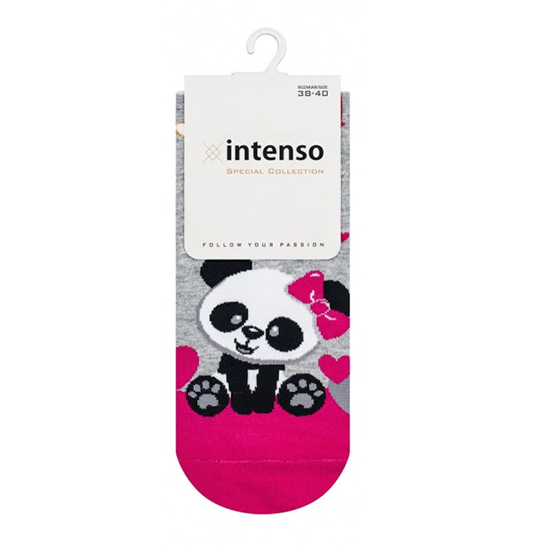 Intenso Valentine's socks art.0471 col.002 Panda