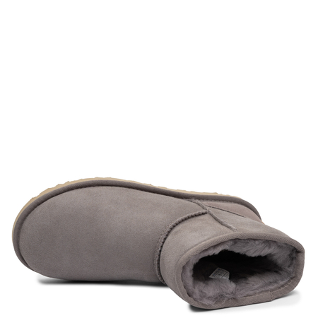 UGG Women's Suede Sheepskin Boots Grey 1016222-SMYG