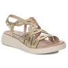 Wonders Women's Leather Sandals Platino