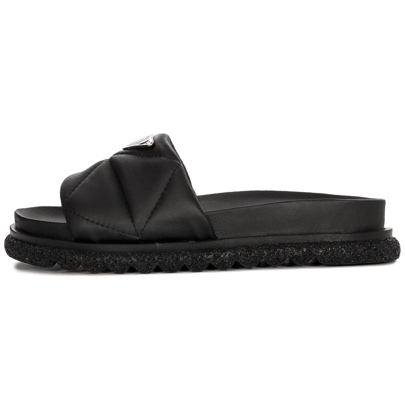 Venezia Eri Black platform slides