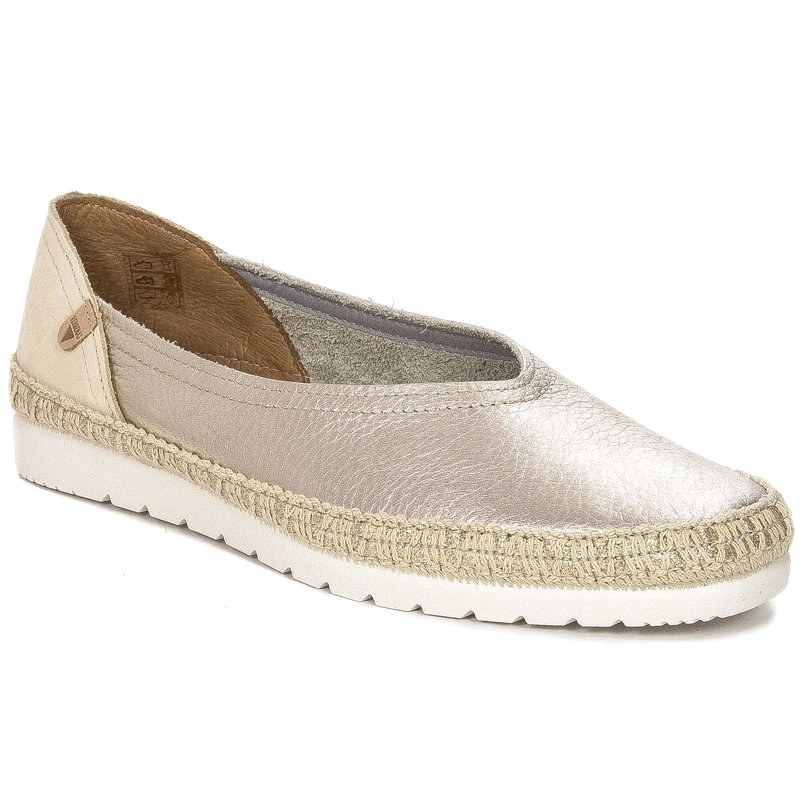 Verbenas 04 0391 0373 Noelia Nucleo Oro Gold Flat Shoes