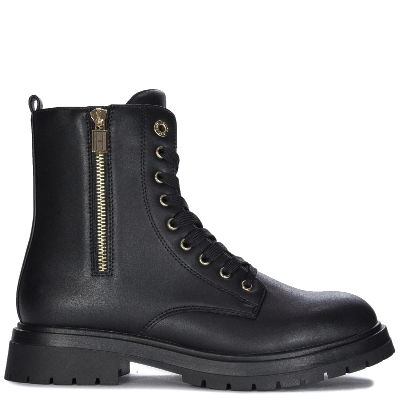 Tommy Hilfiger Botki Damskie Czarne