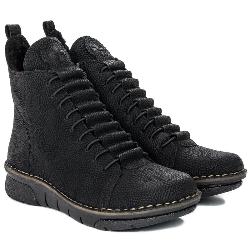 Rieker 73333-00 Black Boots