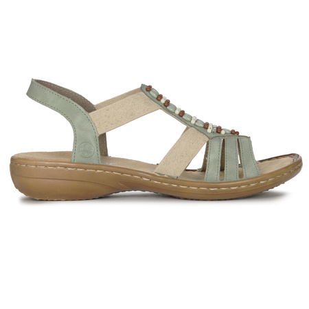 Rieker Women's Green Sandals