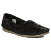 Maciejka Women's Leather Black Half-Shoes