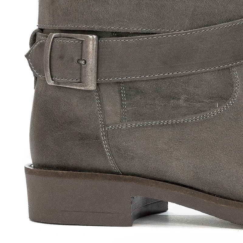 Maciejka Gray Knee-high Boots