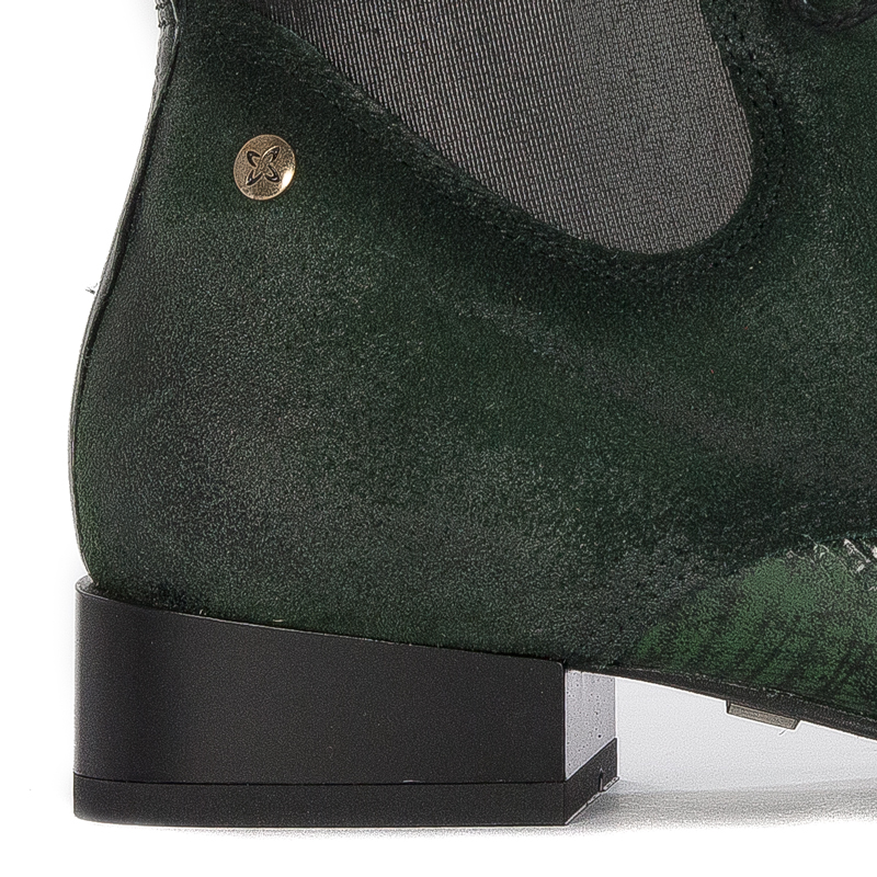 Maciejka botki Damskie Zielone