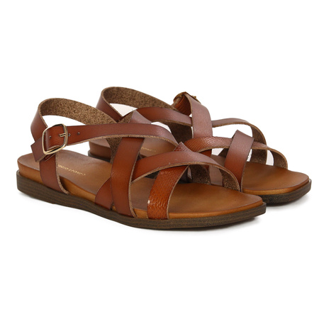 Sergio Leone Sandals Brown