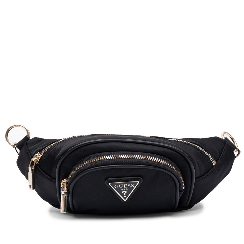 Guess Follie Women's Belt Bag Crossbody Black TWNN9676080-BLACK