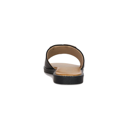 Klapki damskie Filippo Black Czarne