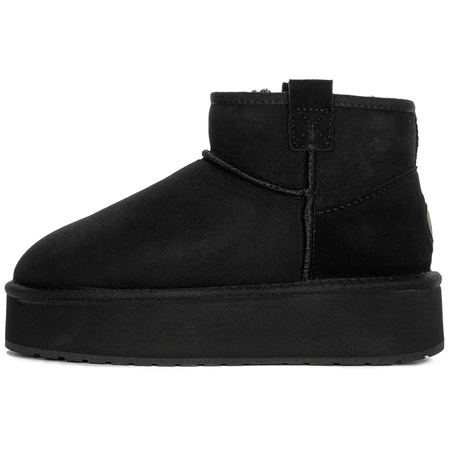EMU Australia Black Foy Flatform Micro W13073 BLACK