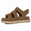 UGG Sandały Damskie Skórzane Goldenstar Strap Brown