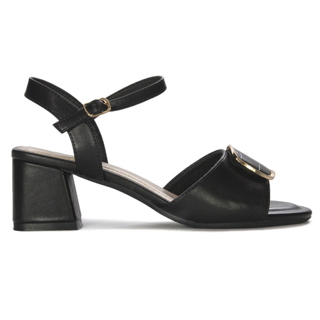 Sergio Leone Black Sandals