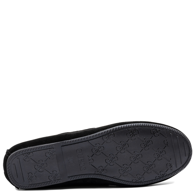 Guess Półbuty Damskie Czarne z Kokardką FLPAIS-SUE14 Black