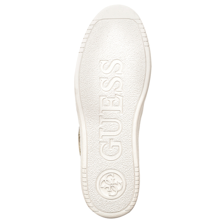 Guess Sneakersy SIDNY IVORY beżowe