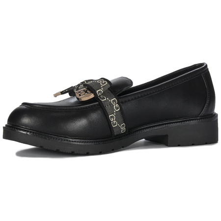 S.Barski Women's moccasins black