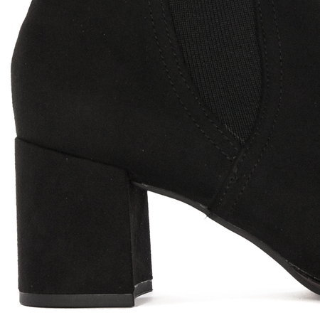 Marco Tozzi Black Leather Boots