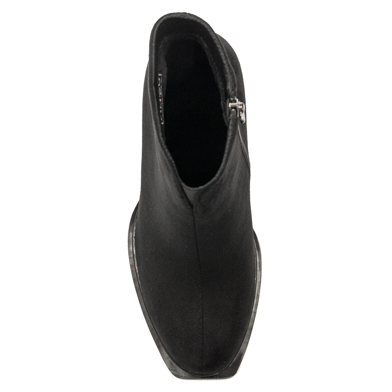 Filippo Black women's insulated boots on a post