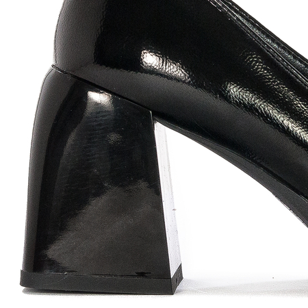 S.Barski MR870-7259 Black Women's Pumps