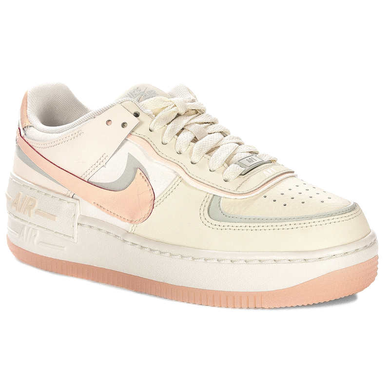 Nike Air Force 1 Wielokolorowe Sneakersy Damskie na Platformie DZ1847-105