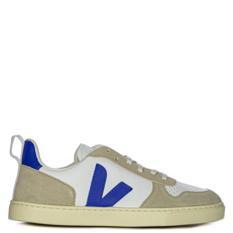 Veja Women's Leather Sneakers White Paros Almond
