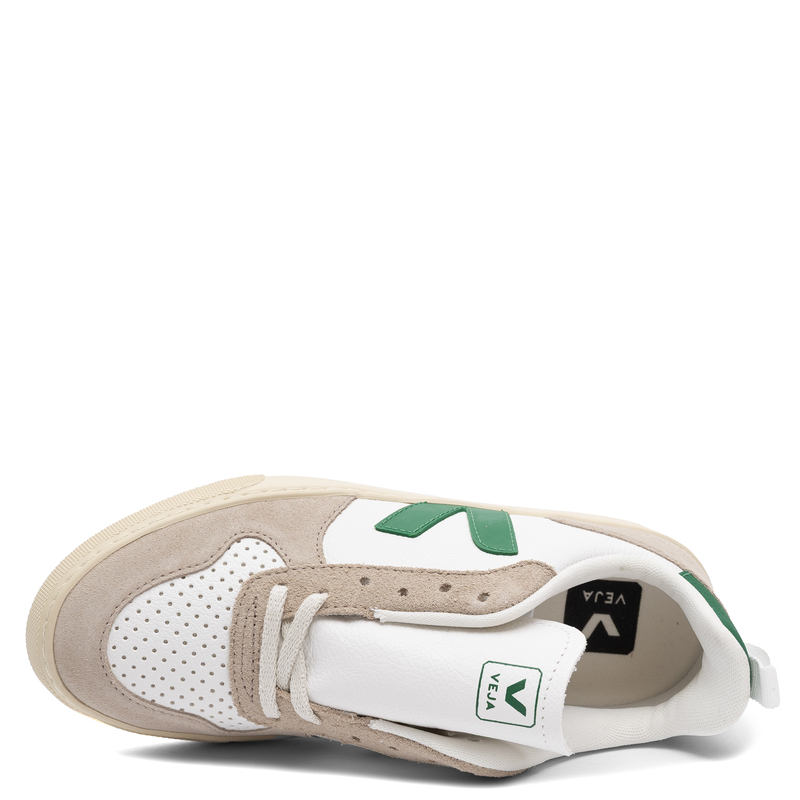 Veja Sneakersy damskie skórzane White Emeraude Almond białe
