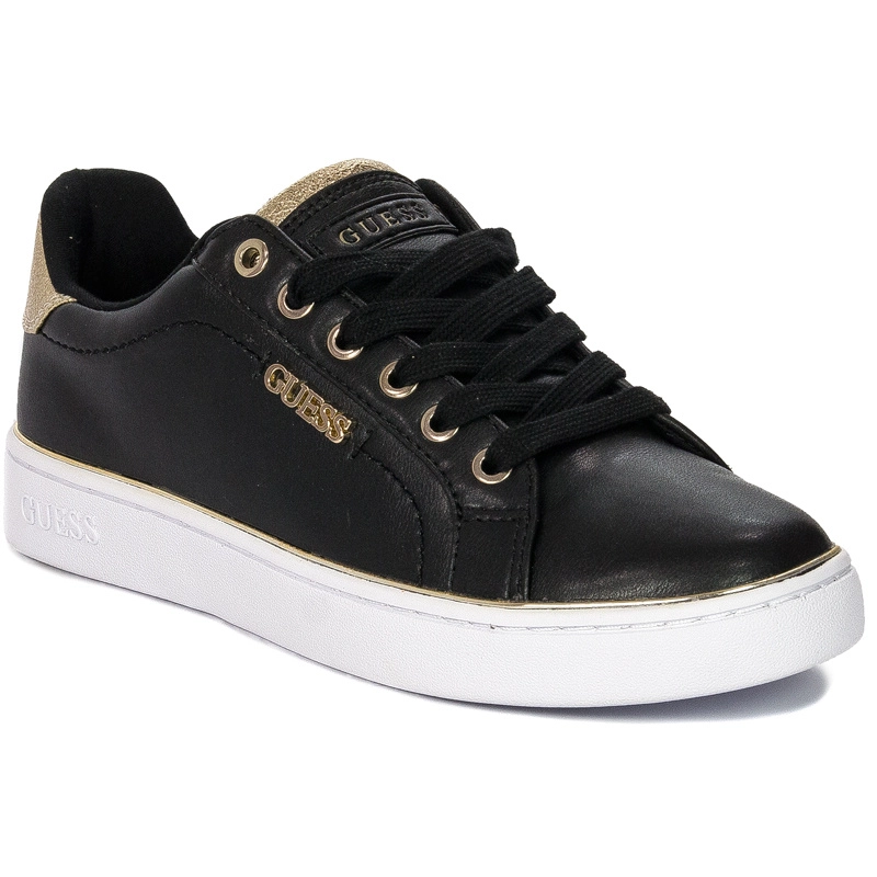 Sneakersy Guess FL7BKI SMA12 BECKIE BLACK Czarne